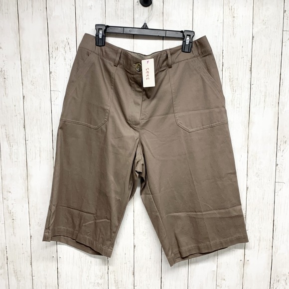Counterparts Pants - Women's Brown Casual Utility Shorts